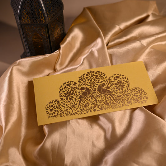 Golden Parrot Envelope set-10