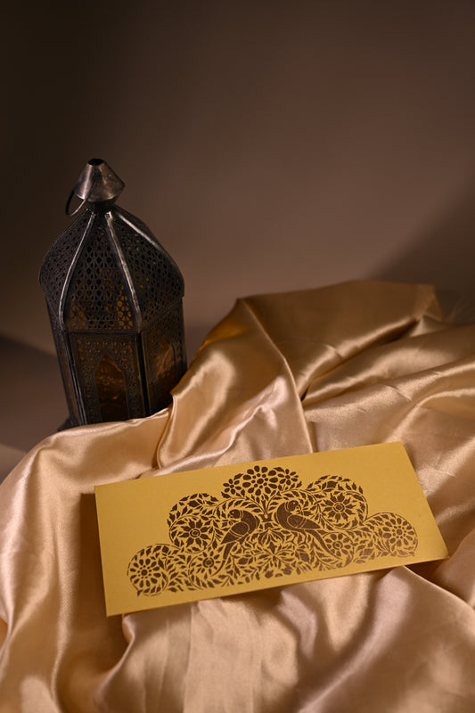 Golden Parrot Envelope set-10