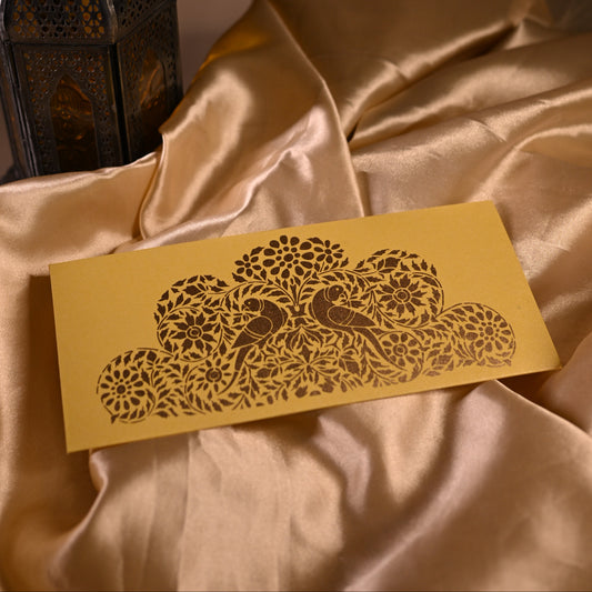 Golden Parrot Envelope set-10