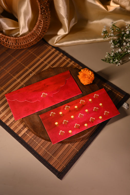 Blossom Earth Red envelope Set-10