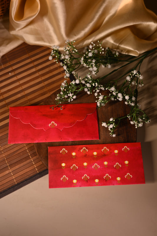 Blossom Earth Red envelope Set-10