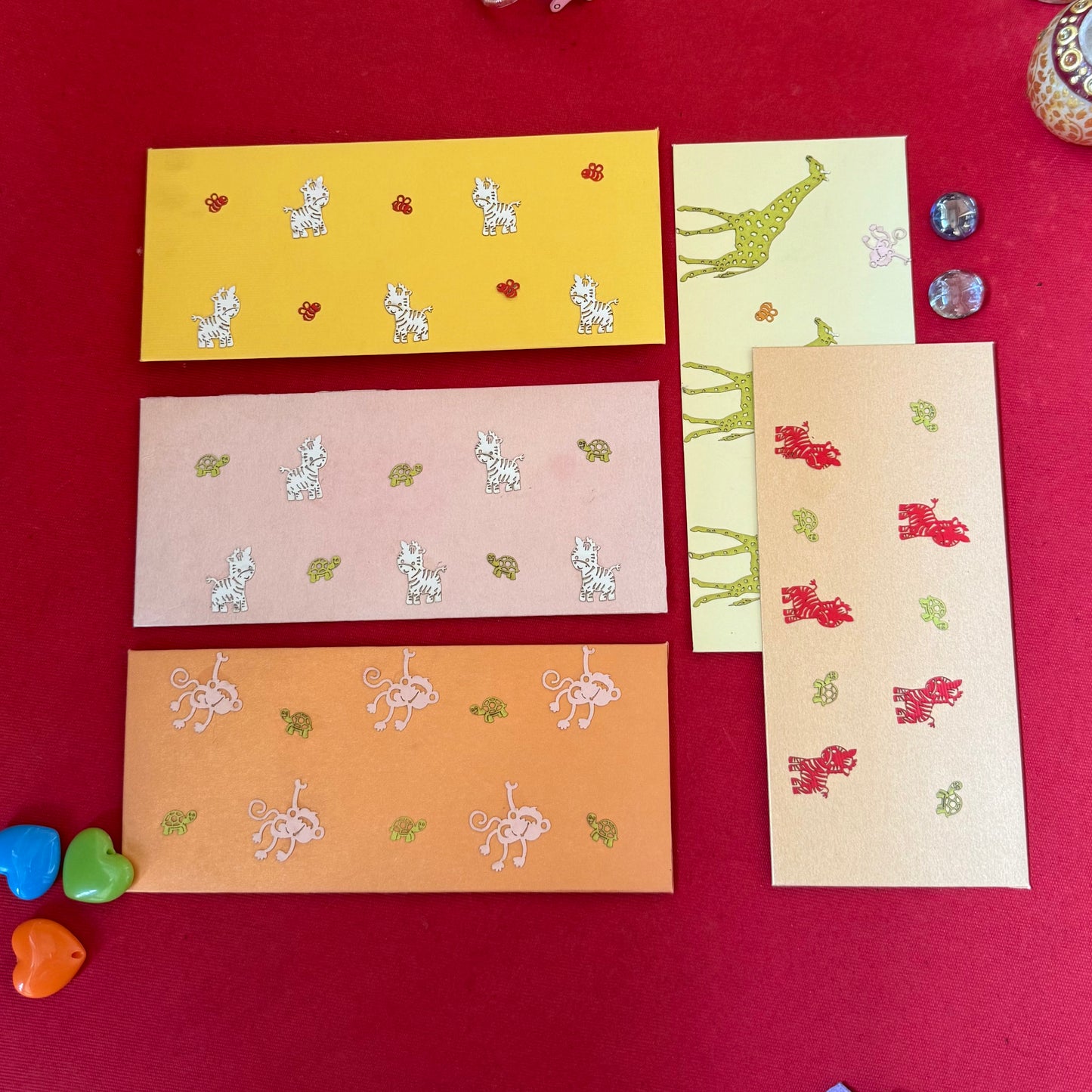 Adorable Animal Envelop Mix Set -5