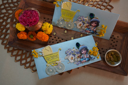 Pram Krishna Envelops - set of 10