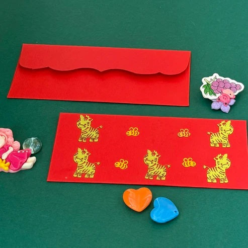 Bee and Zebra Design Envelop set- 10