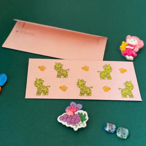 Bee and Zebra Design Envelop set- 10
