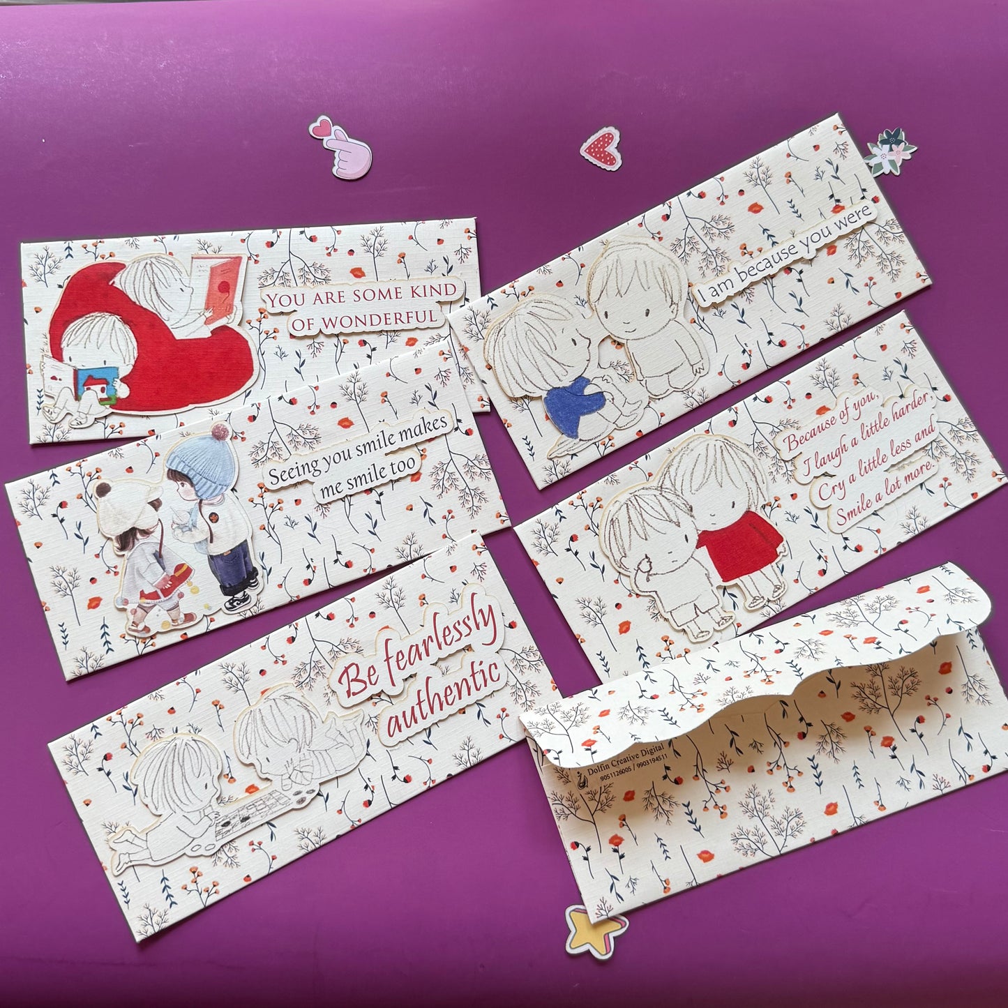 Wonderful Envelop set of 10