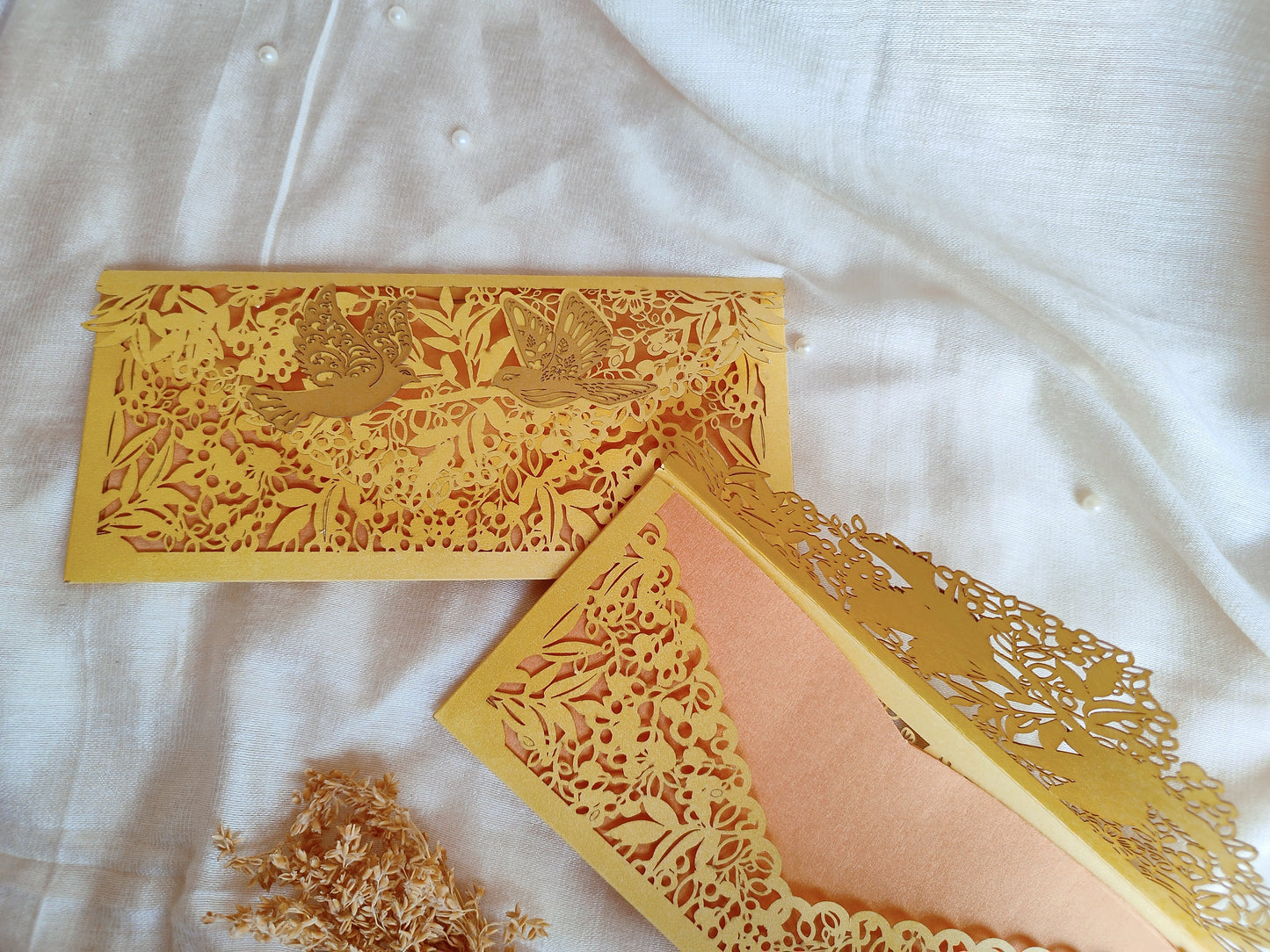 Bird Full Jali - Exclusive Envelope -set of 5 ( Delivery in 6 days )