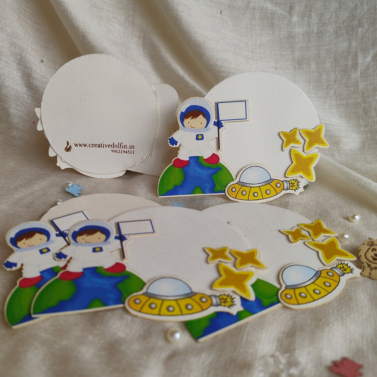 Space gift tag-Set of 10