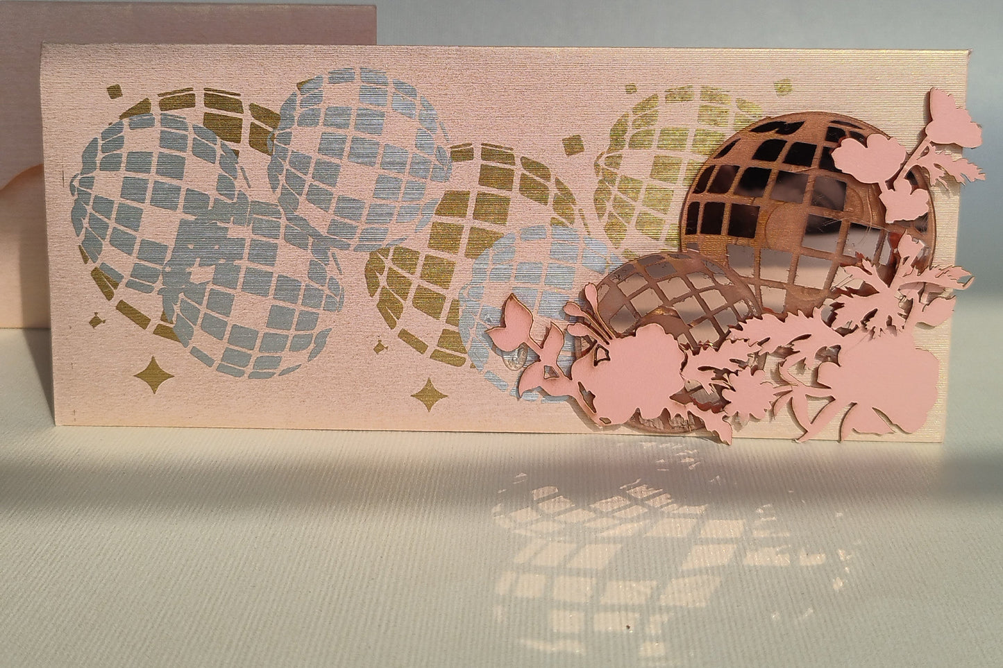 Disco ball  Envelop set - 10