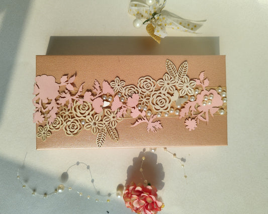 Elegant soft cash box - set of 2