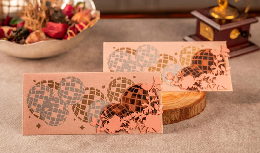 Disco ball  Envelop set - 10