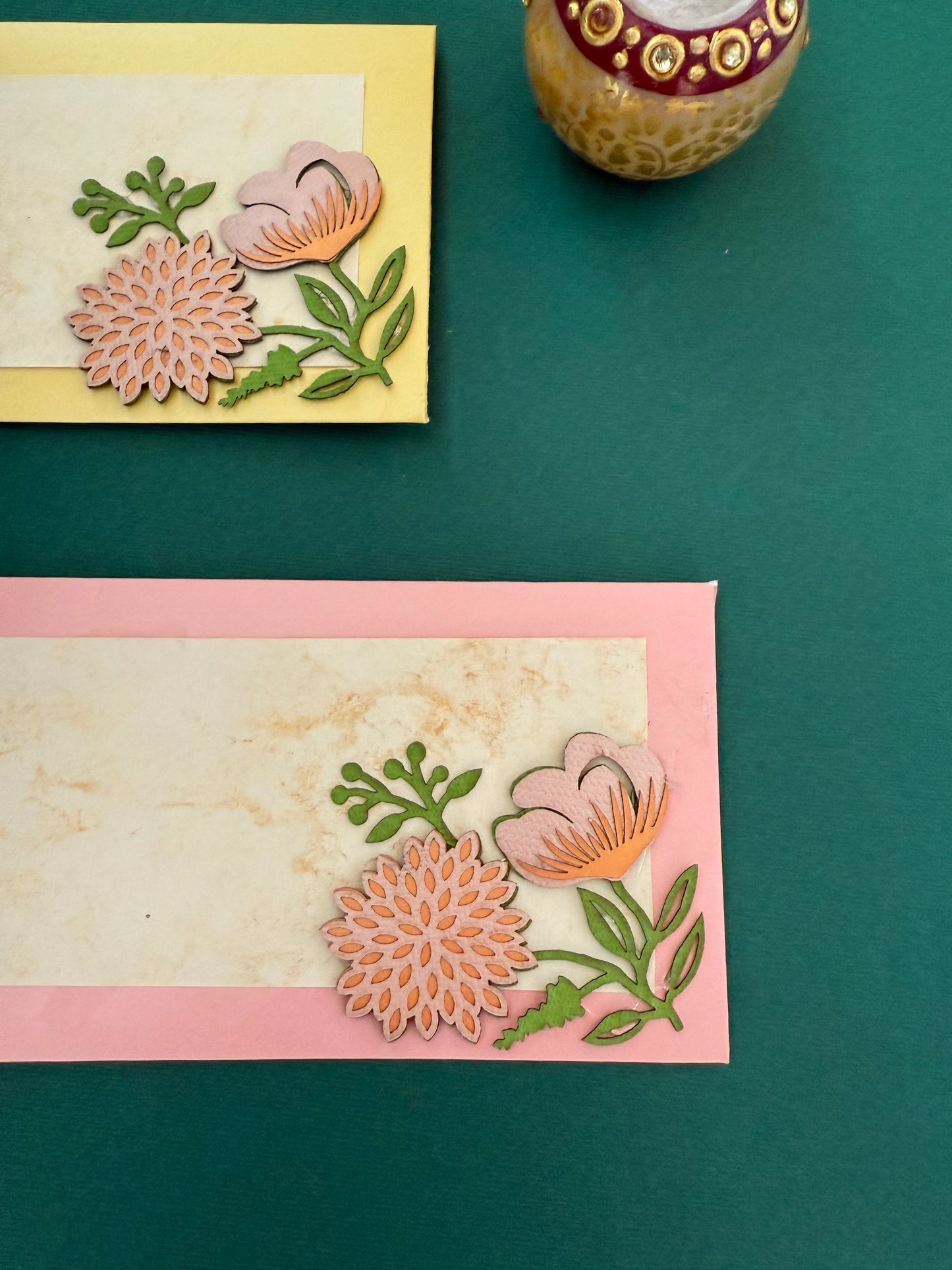 Turlip flower envelop -Set of 10