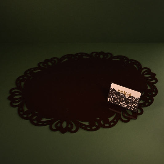 Oval Acrylic Table Mat - Set of 2