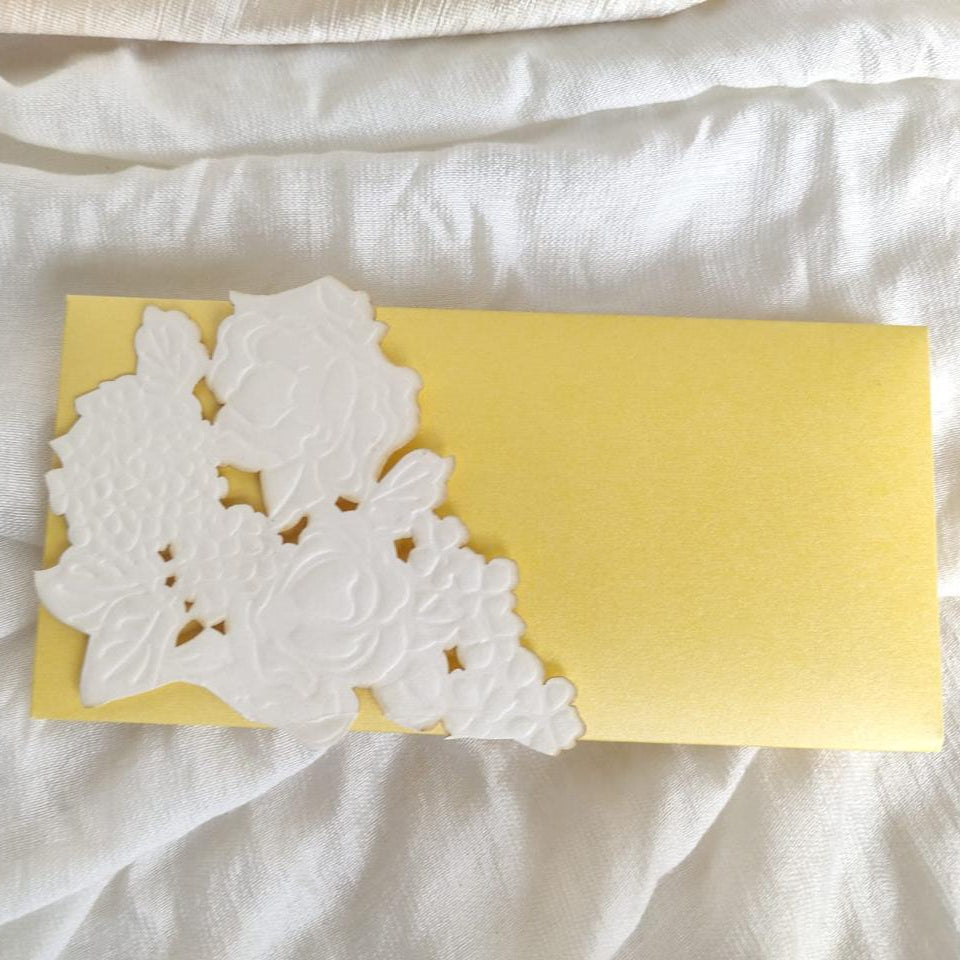 Classy emboss Envelop- Set of 10