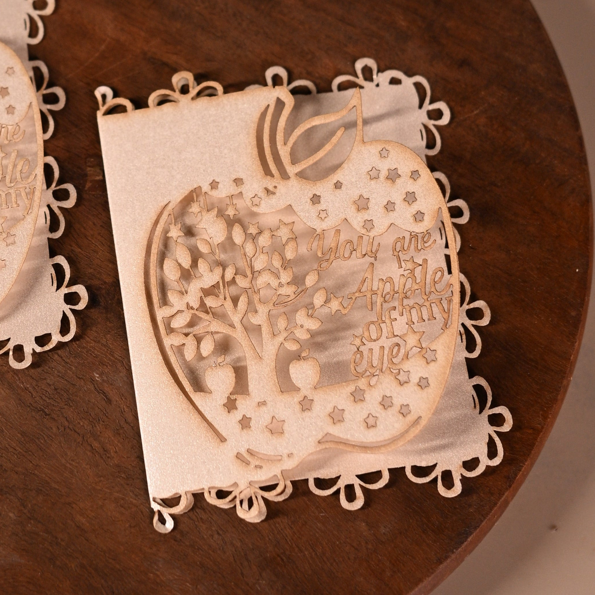 Apple Gift Tag- Set of 5
