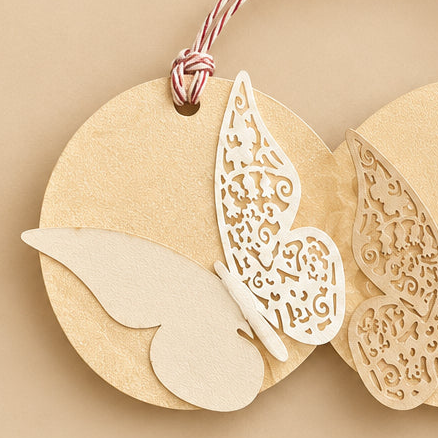 3D Butterfly Gift Tag- Set of 10