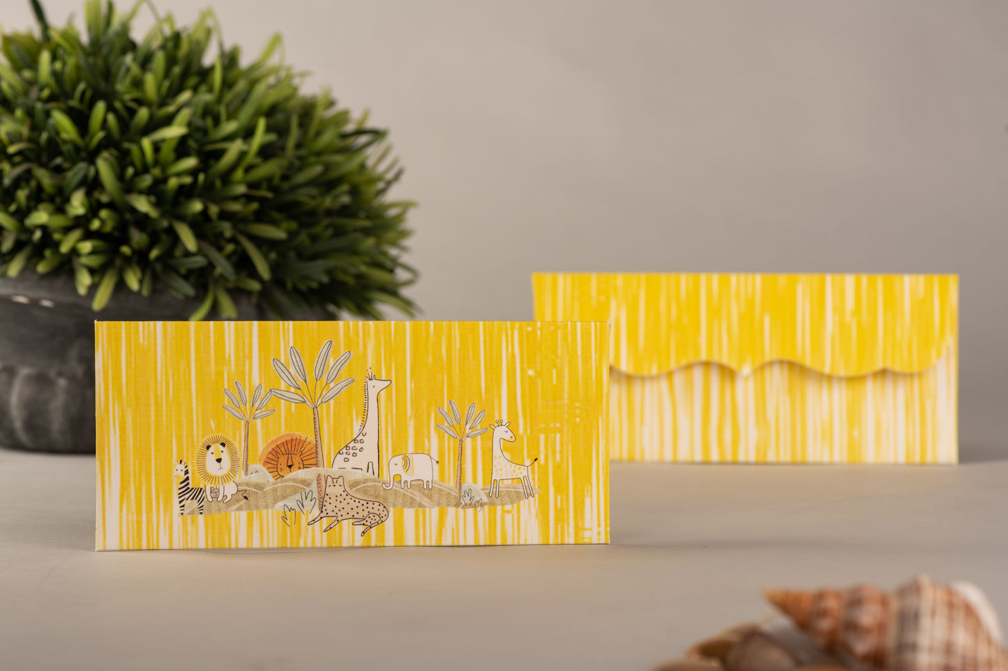 Cute Jungle Envelop- Set of 5 ( Delivery in 6 days )