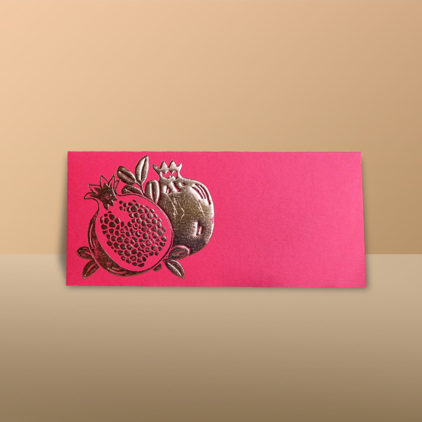 pomegranate Foil Envelop -set of 10