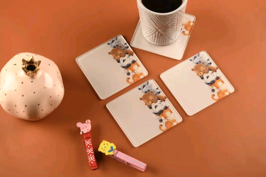 Climbing cats Coaster set