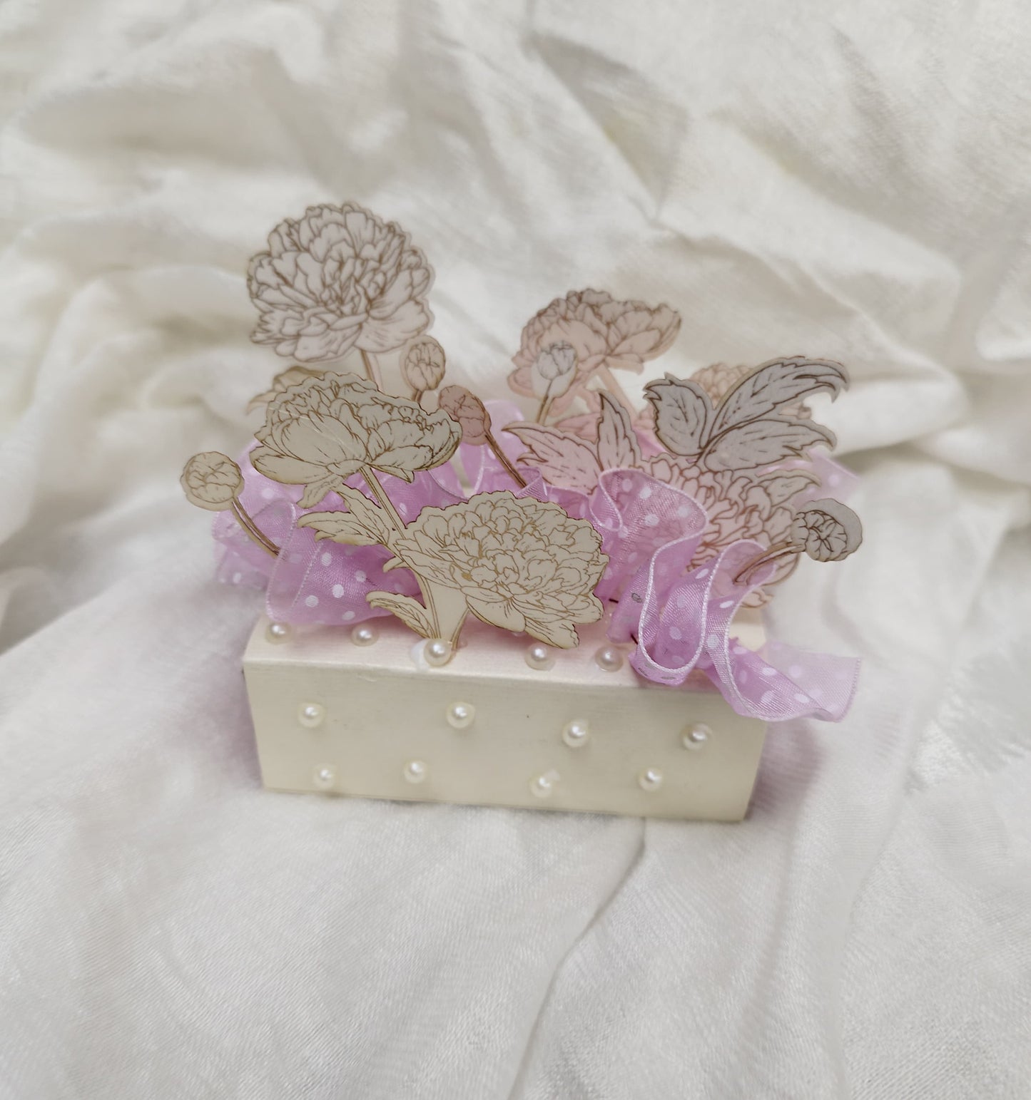 Gold print cutting motifs set