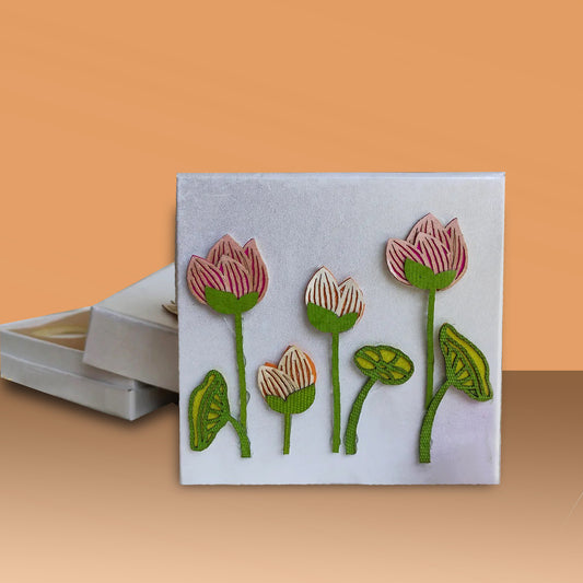 3D Lotus gift box