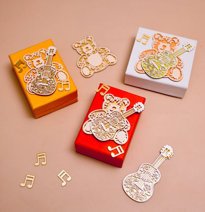 Teddy Guitar Coin Box