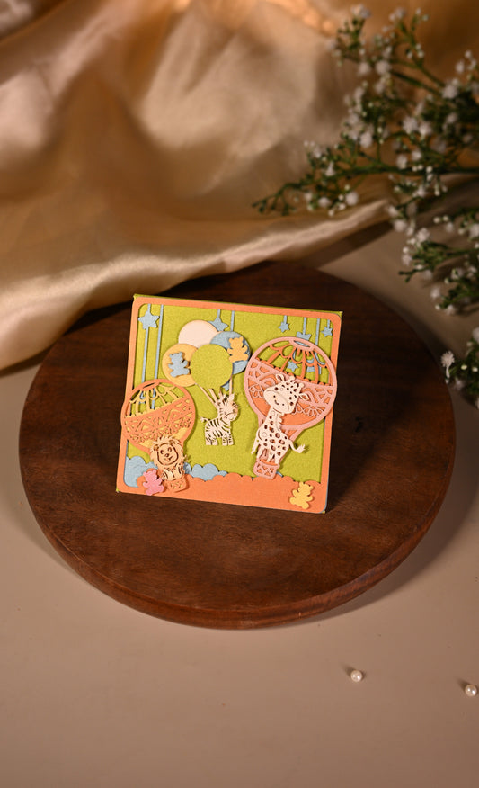Parachute - Small Laser Cut Envelope (set of 5)