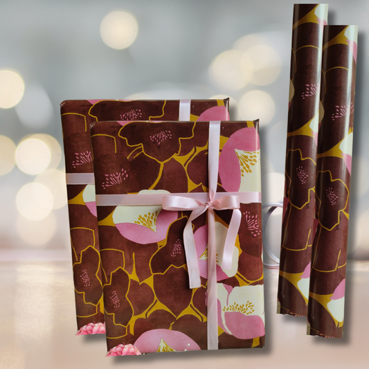 Ambrosia Chocolate wrapping paper-Set of 5