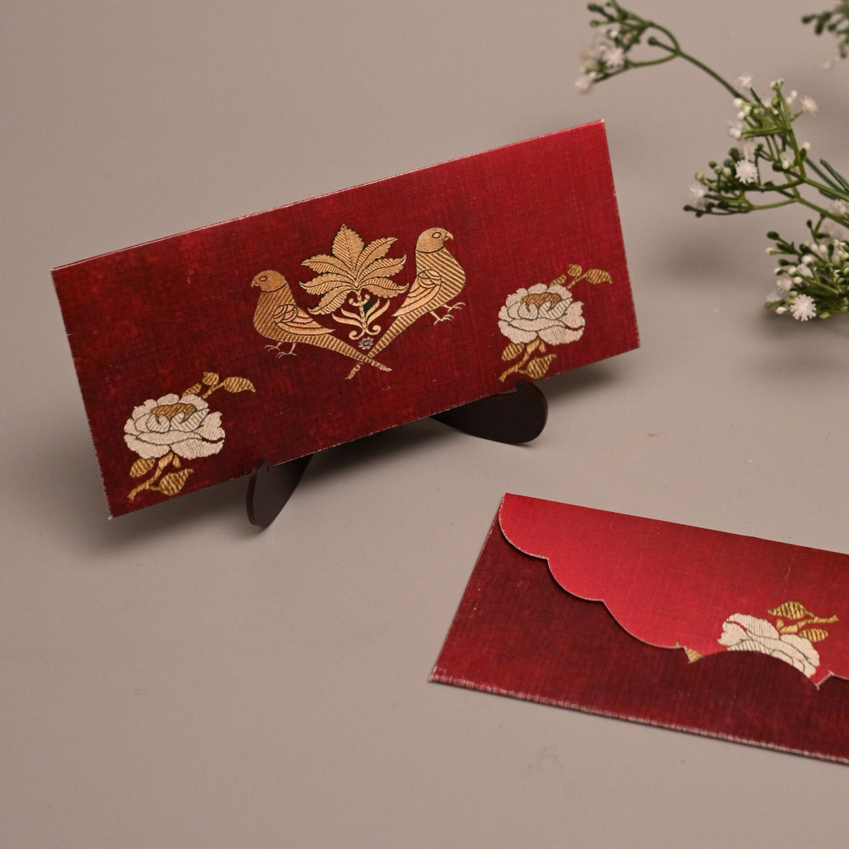Banarsi buti printed envelope