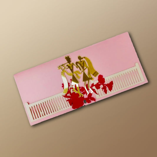 Acrylic Radha Krishna Envelop - Set of 10