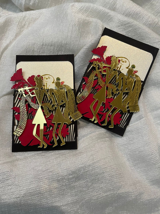 50th Acrylic Radha Krishna Set