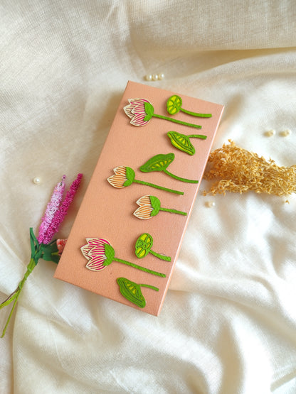 3D Lotus Soft Cash Box set of 2