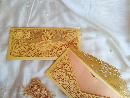 Bird Full Jali - Exclusive Envelope -set of 5 ( Delivery in 6 days )