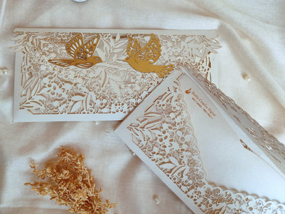 Bird Full Jali - Exclusive Envelope -set of 5 ( Delivery in 6 days )