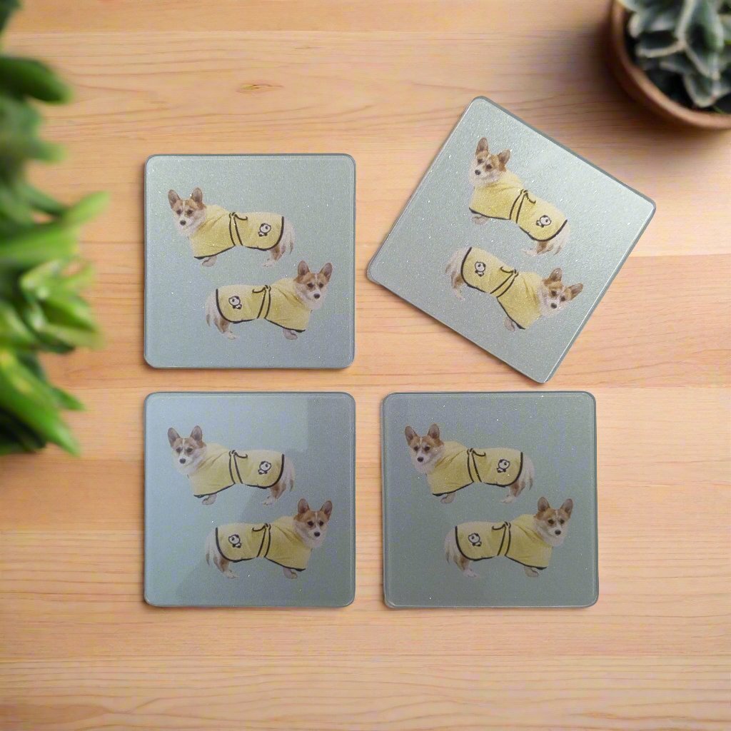 Cute Puppy Coaster set