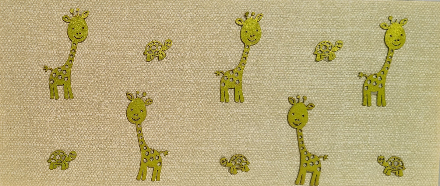 Tortoise and Giraffe Design Envelop set- 5