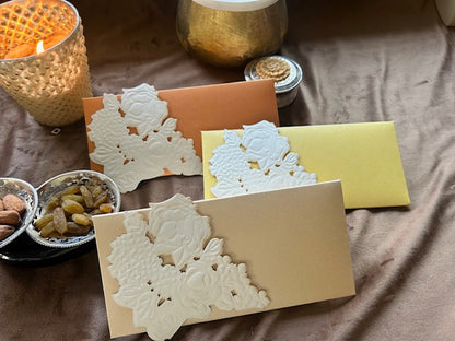 Classy emboss Envelop- Set of 10