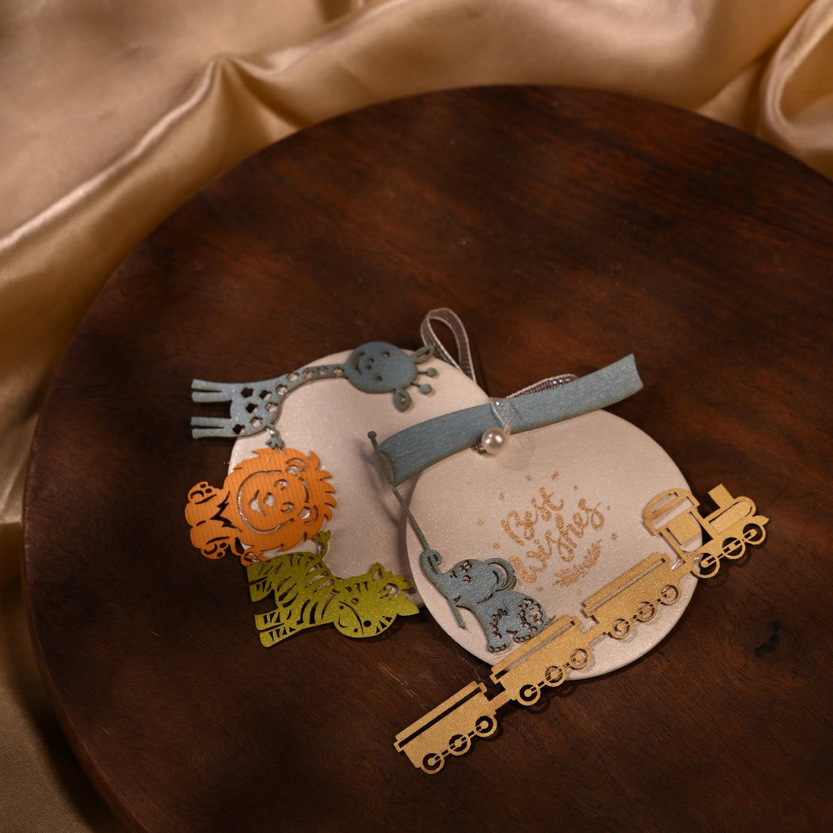 Jungle animal gift tags