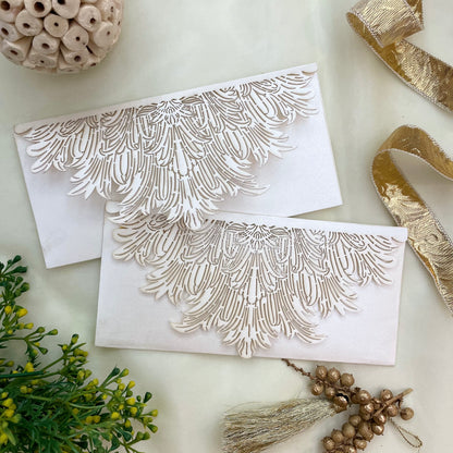 Lemon Grass Flap Envelope - Set of 10