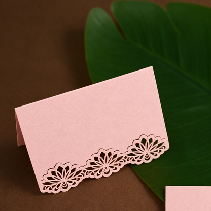 Lotus Border Gift Tag
