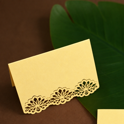 Lotus Border Gift Tag