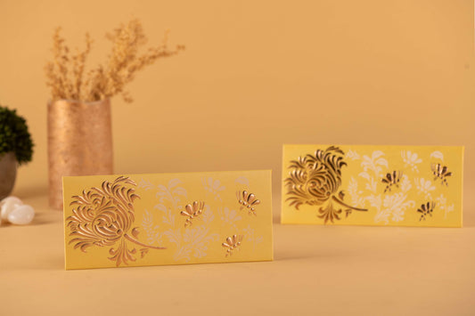 Honey Bees - Foil Embossed Envelopes (set of 5)