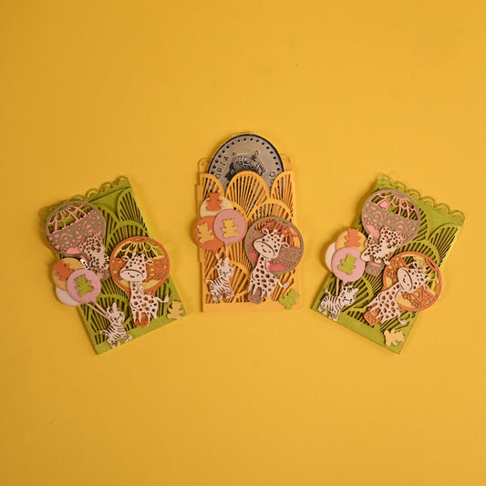 Coin holder, Coin Pocket, Parachute & animal