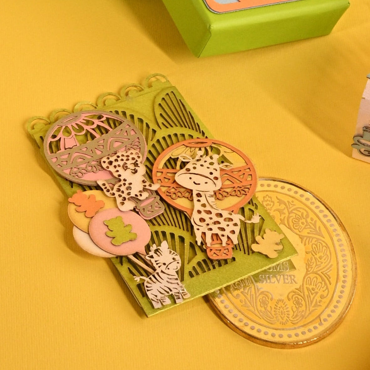 A collection of colorful coin box & coin pocket  
