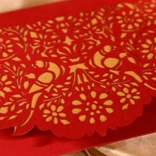 Parrot flap cutting envelope