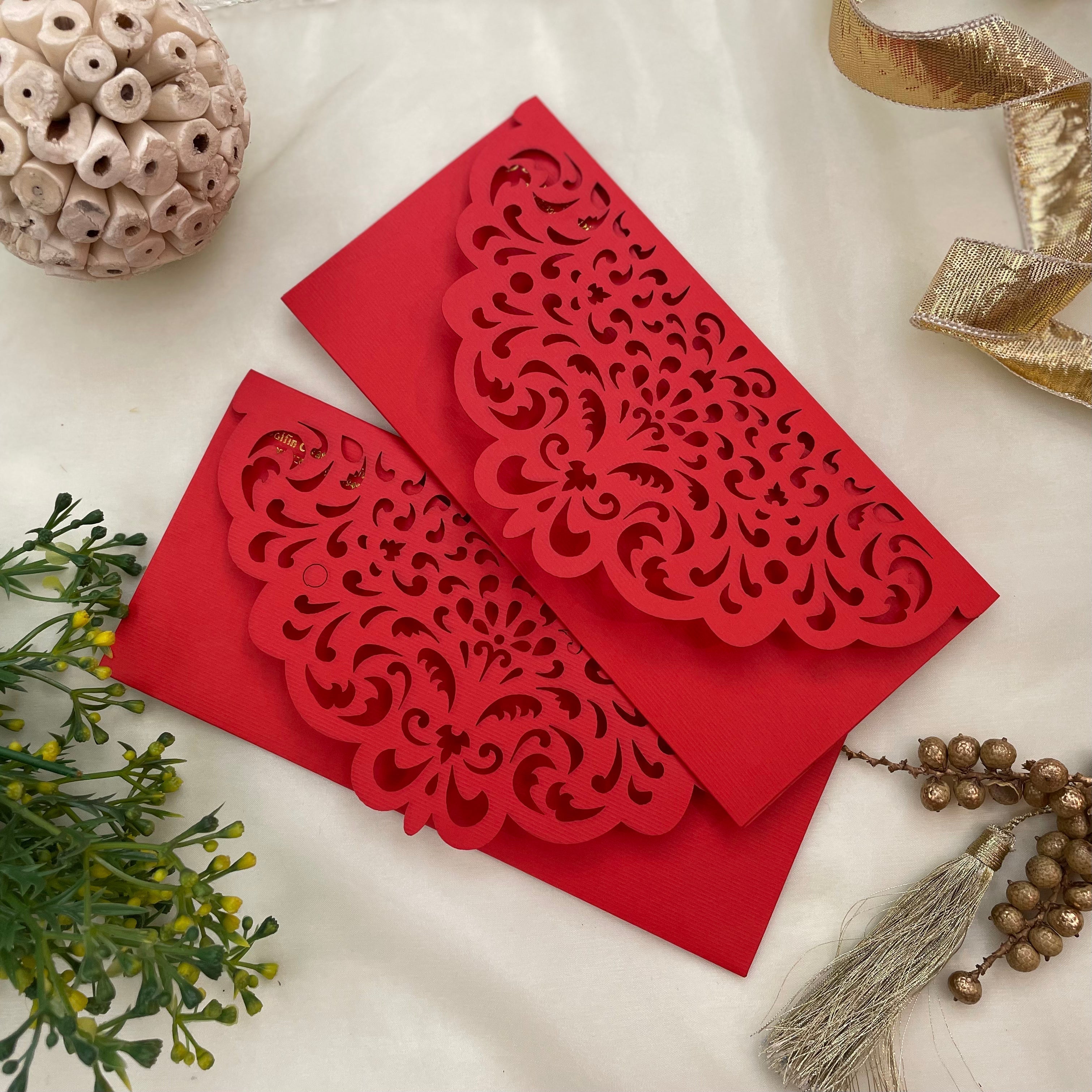 Pointed flap -Laser Cut Flap Envelope (set of 5) – Dolfin Creative Digital