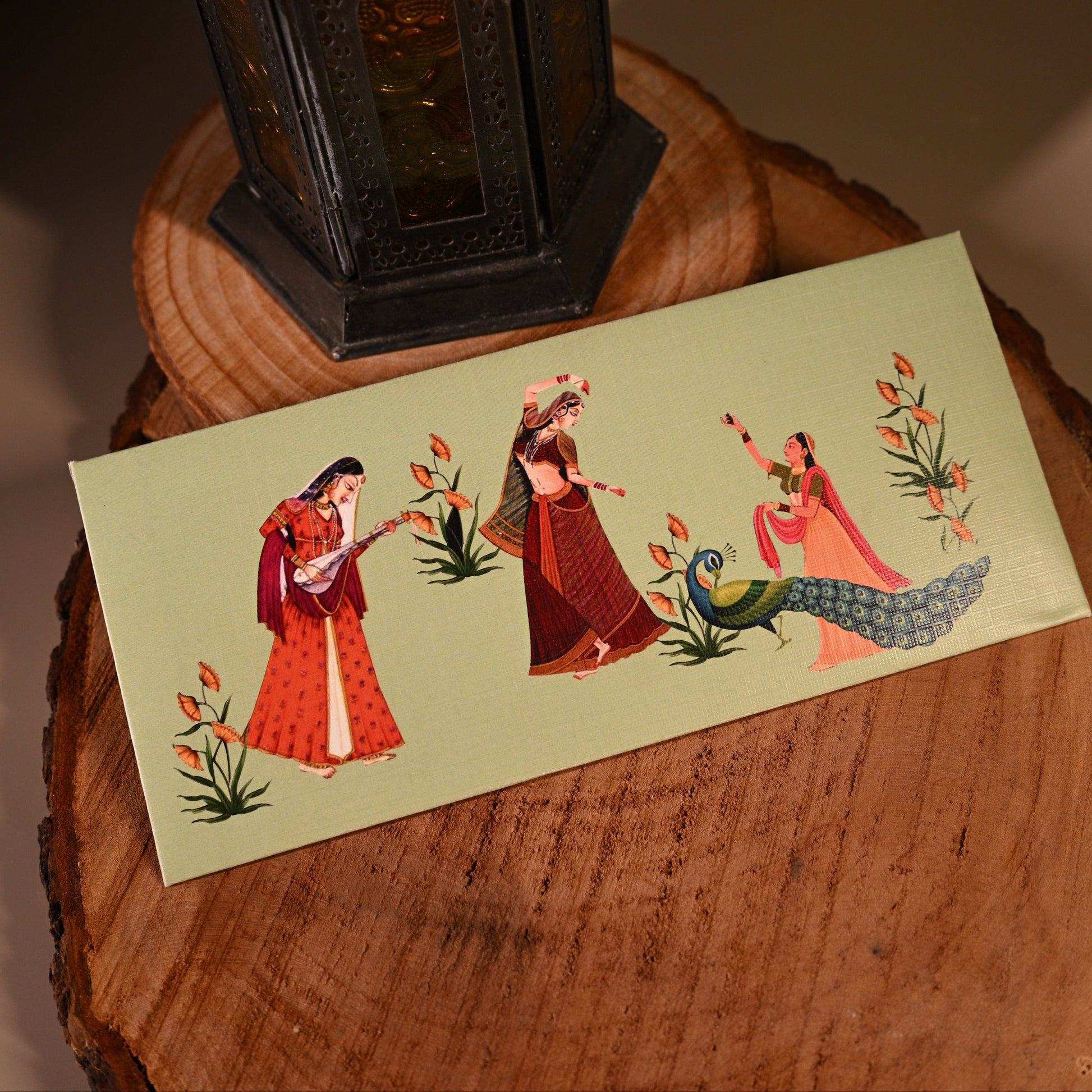 Printed Envelope/ texture paper, Sakhi envelope