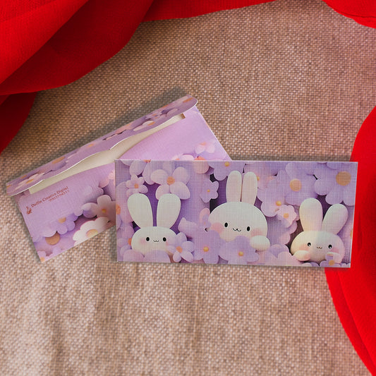 Rabbit Family Printed Envelops - Set of 10