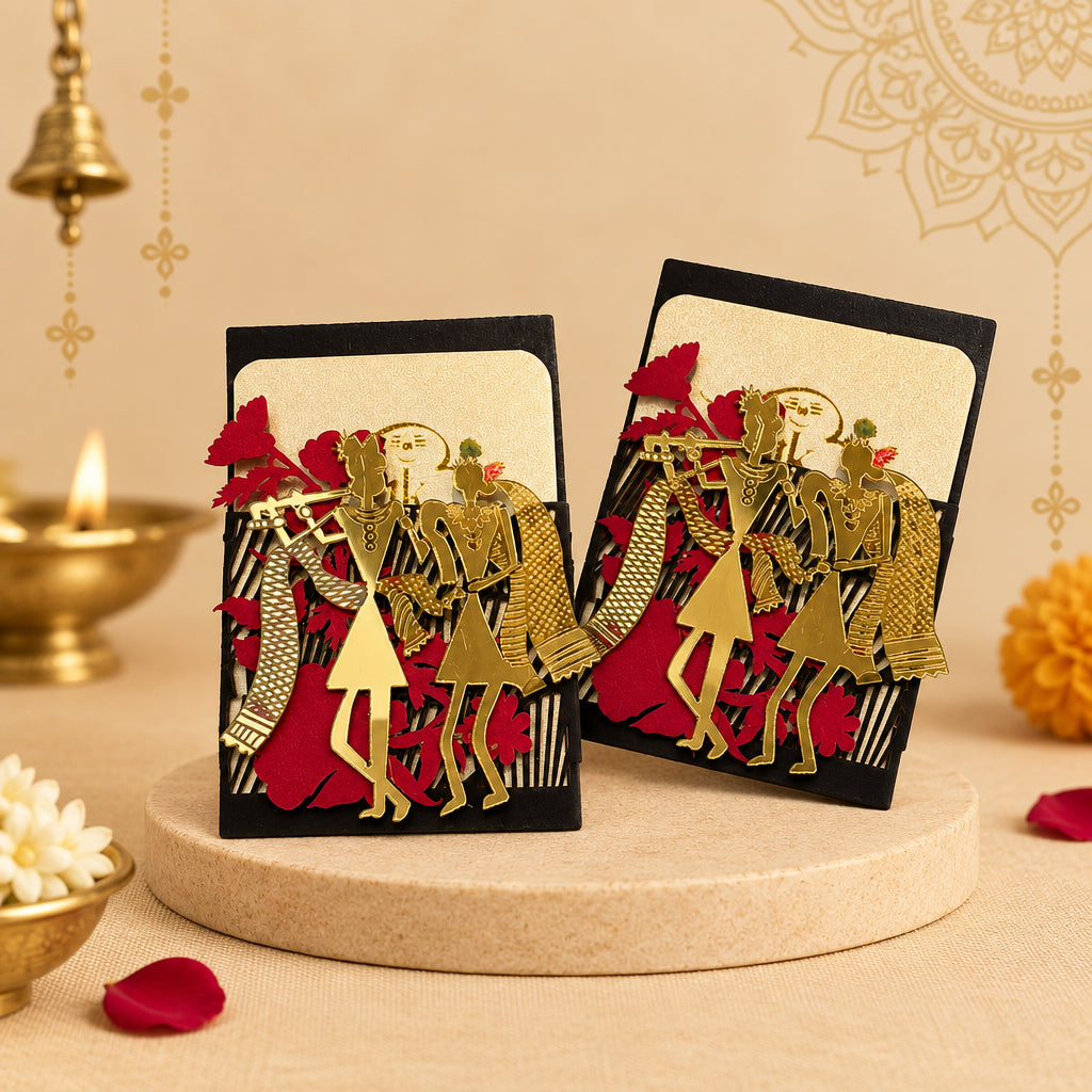 Radha Krishana  Coin Pocket / Room Key holder