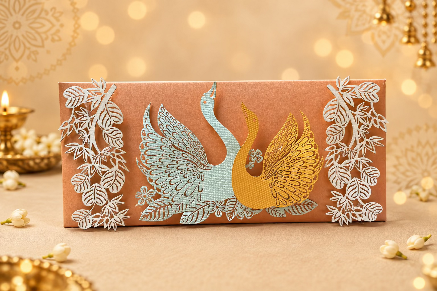 Swan couple Sagun Envelope